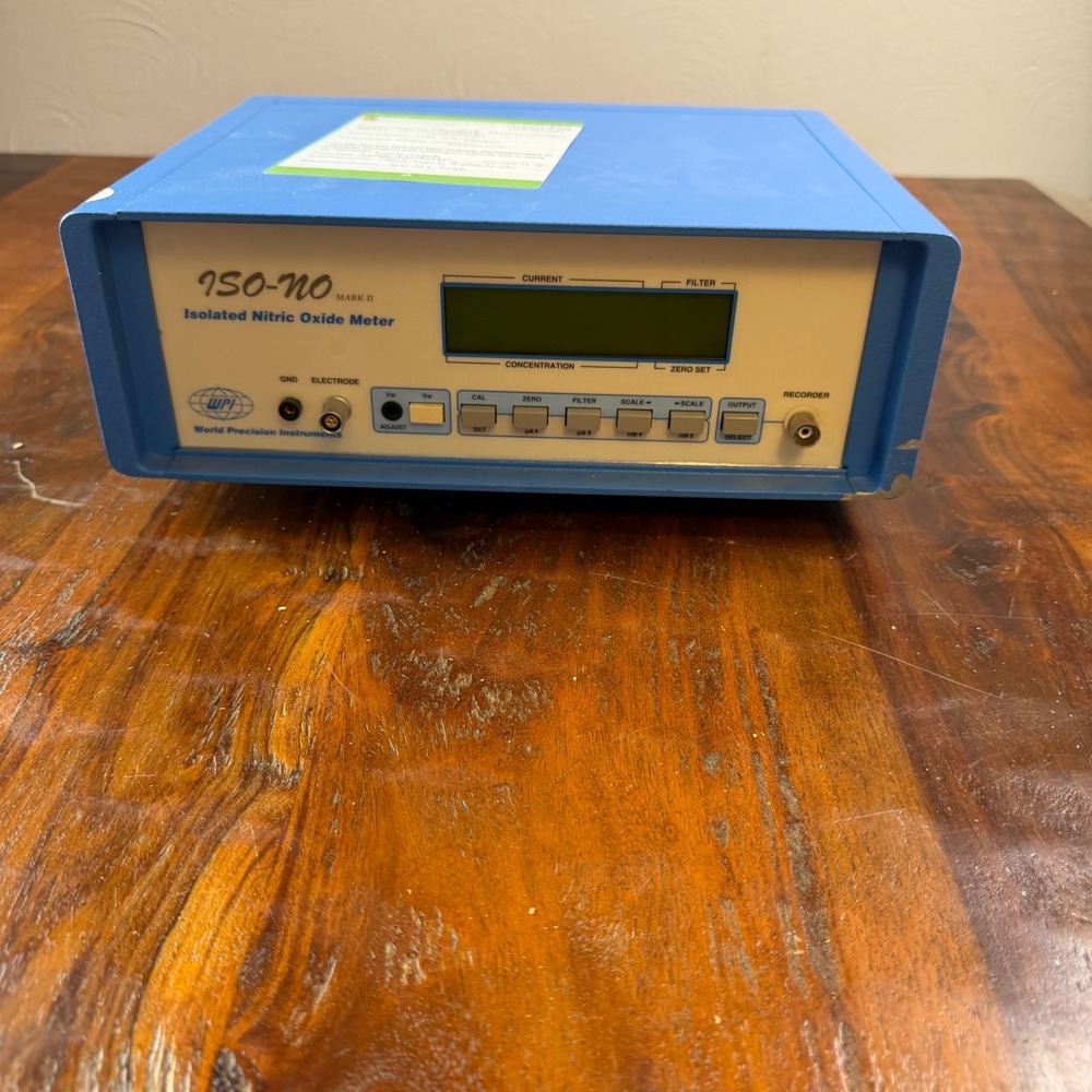 WPI ISO-NO Mark II Isolated Nitric Oxide Meter NOMK2 Lab Equipment Blue